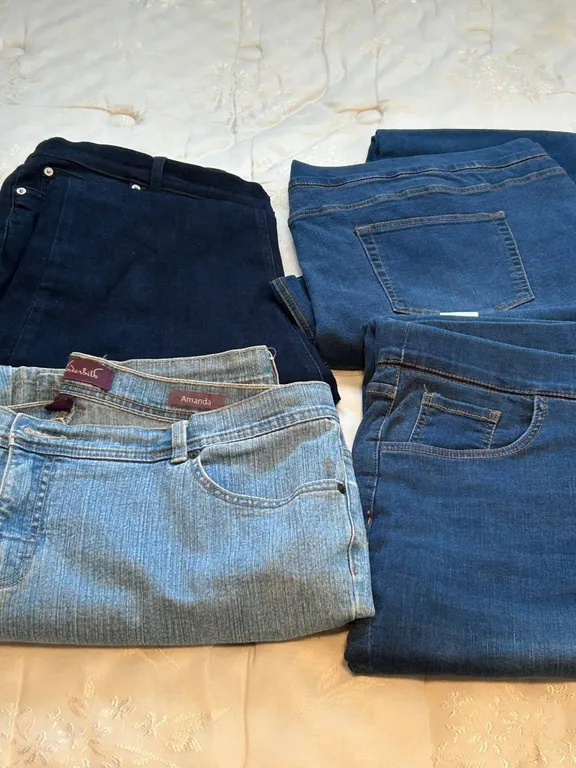 4 Women's Plus Size Jeans