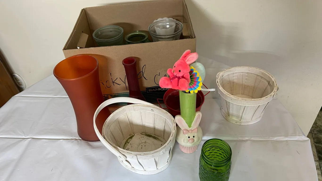 Assortment of Glass Vases
