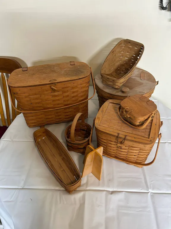 Longaberger Handwoven Baskets USA, Assorted Styles