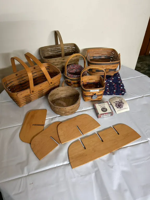 Longaberger Handwoven Baskets & Extras