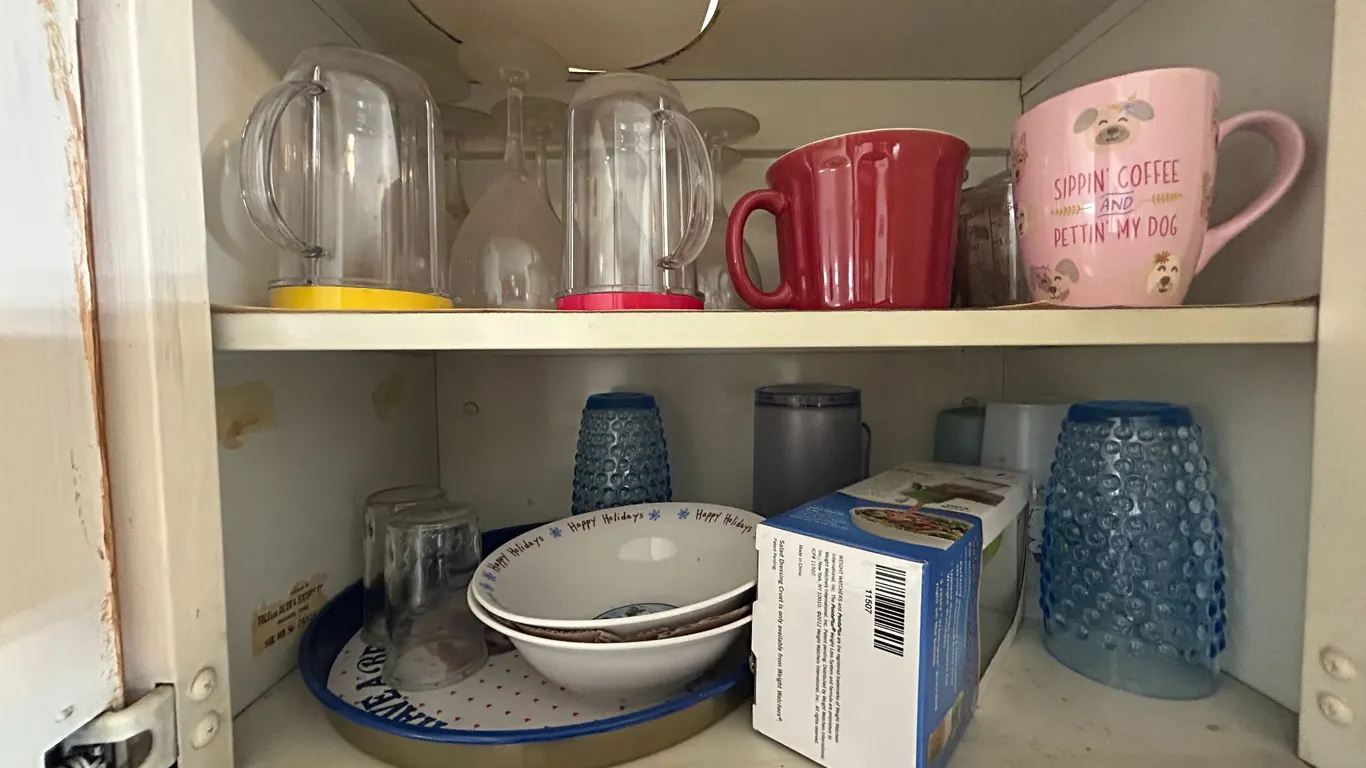 Kitchenware Lot Featuring Glassware, Mugs, and More
