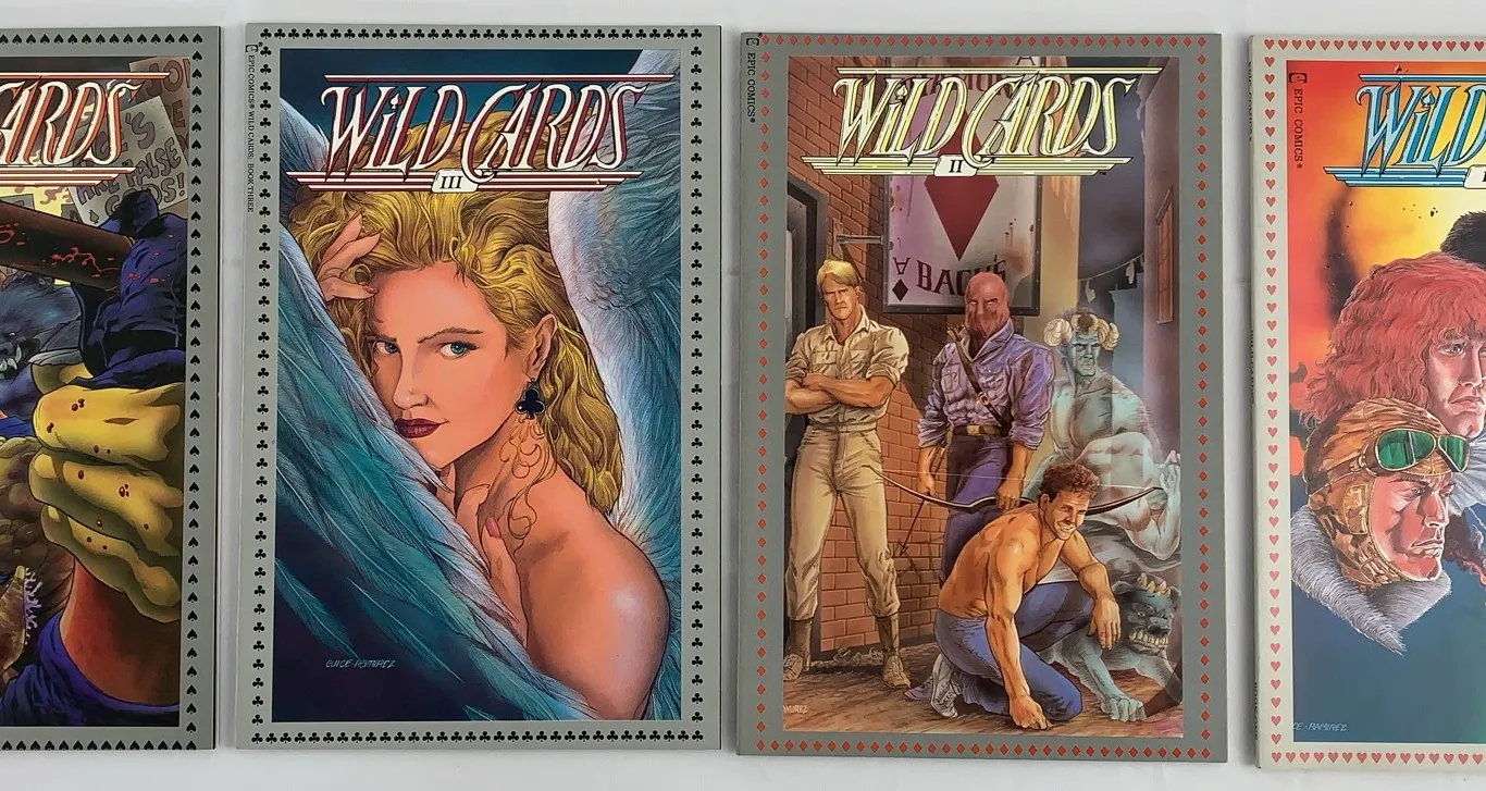 Wild Cards 1-4 Complete 4 Issue Set - Epic Comics - 1991