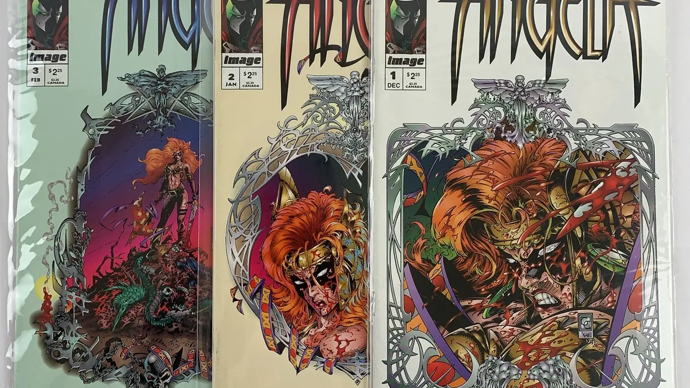Angela #1-3 Complete Mini Series Set - Image Comics - 1994