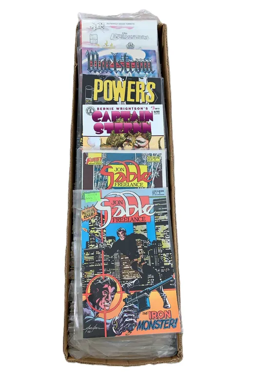 Long Box of Independent Comics