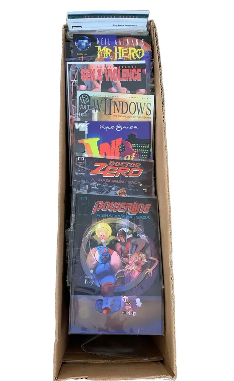 Long Box of Independent Comics