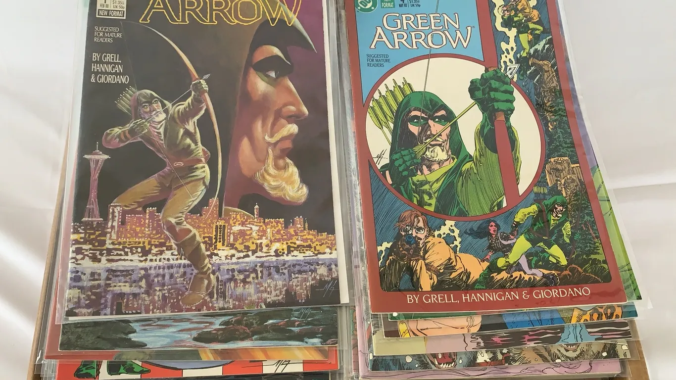 Green Arrow Large Comic Lot