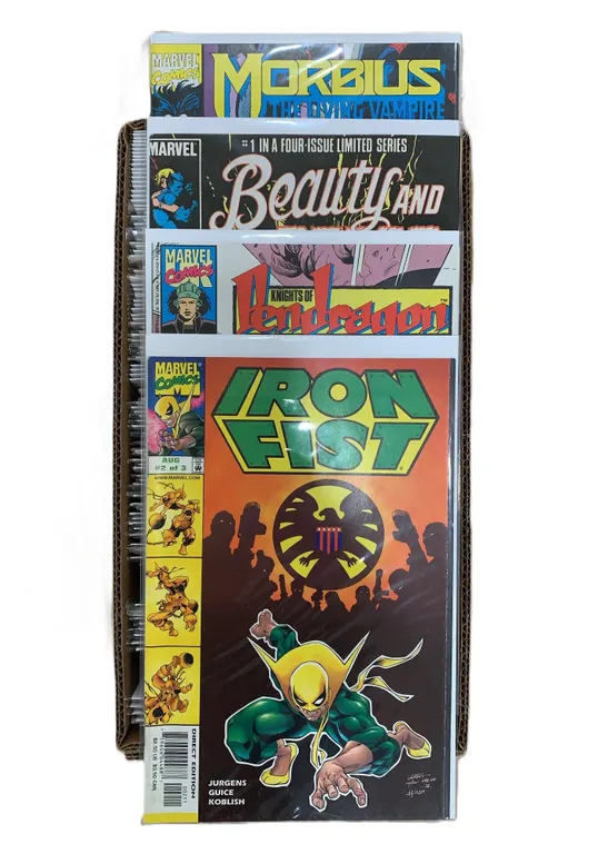 Short Box of Marvel Comics
