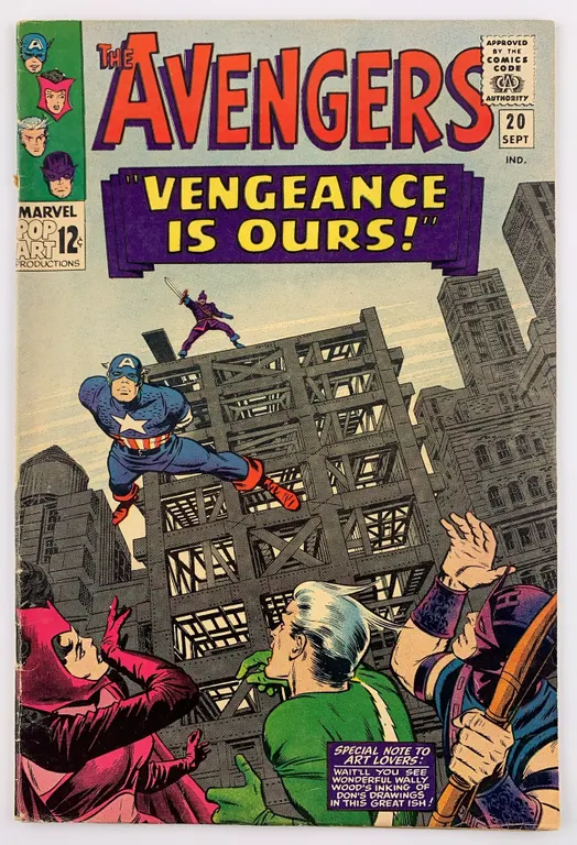 Avengers #20 - Marvel - 1965