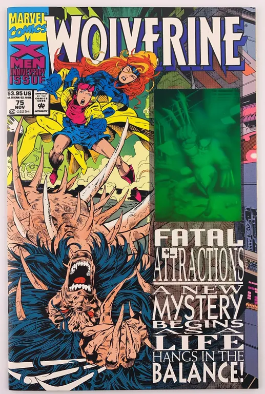 Wolverine #75 (Hologram Cover) - Marvel - 1993