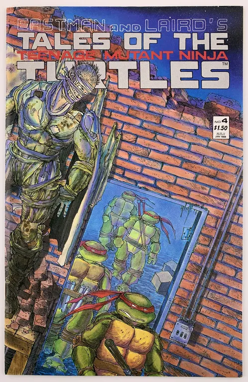 Tales of the TMNT #4 - Mirage Studios - 1988