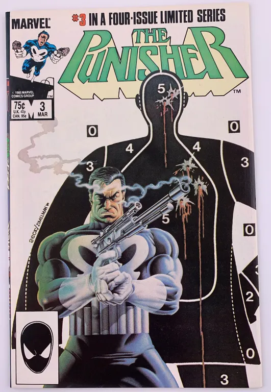 Punisher #3 (Limited Series) - Marvel - 1986