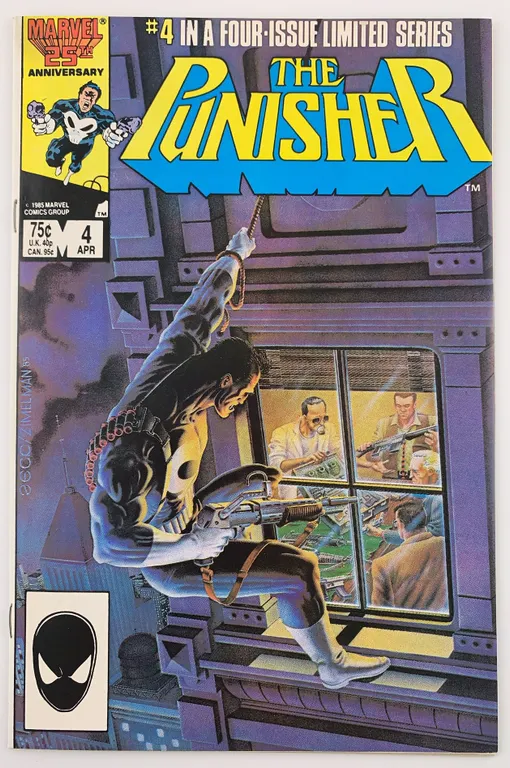 Punisher #4 (Limited Series Finale) - Marvel - 1986