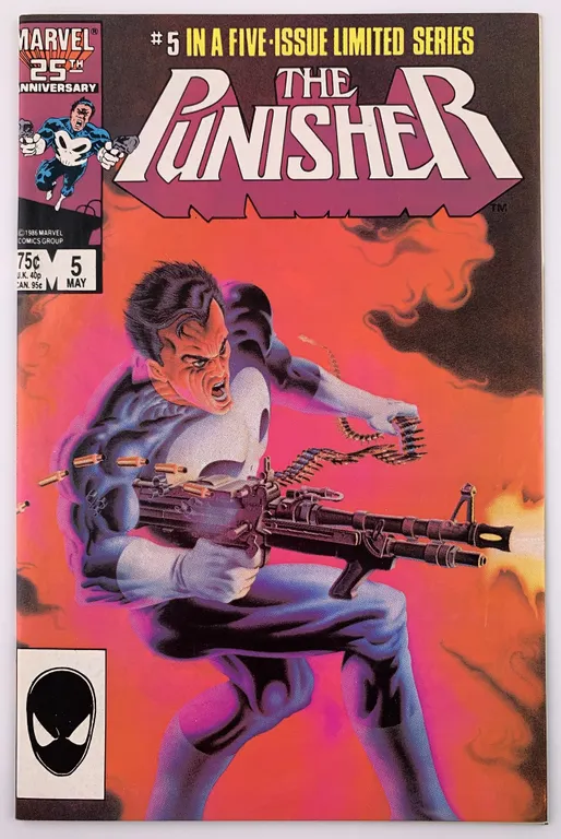Punisher #5 (Limited Series Finale) - Marvel - 1986