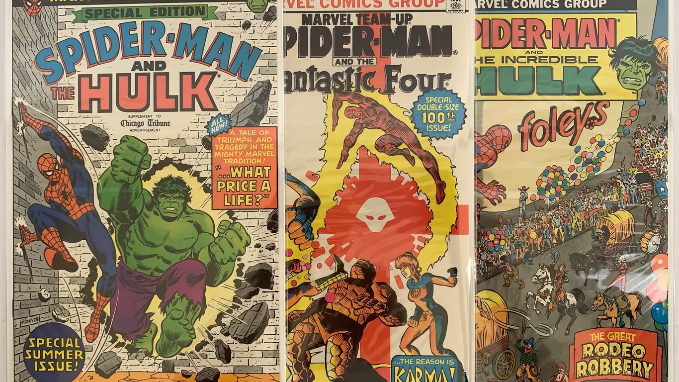 Spider-Man and the Hulk Special Edition / Marvel Team-Up #100 / Spider-Man & Hulk Supplement Lot - M