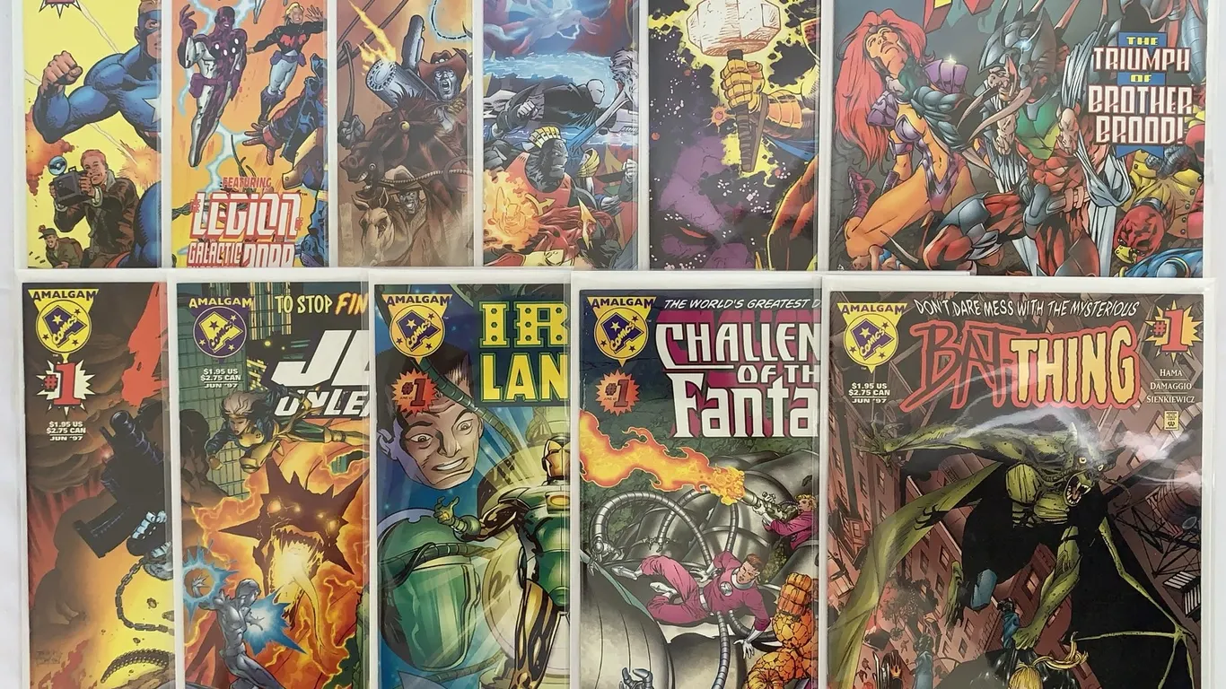 Amalgam Comics #1 One-Shot Lot of 10 - DC/Marvel - 1996-1997