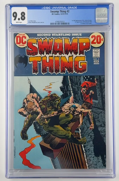 Swamp Thing #2 CGC 9.8 - DC Comics - 1973