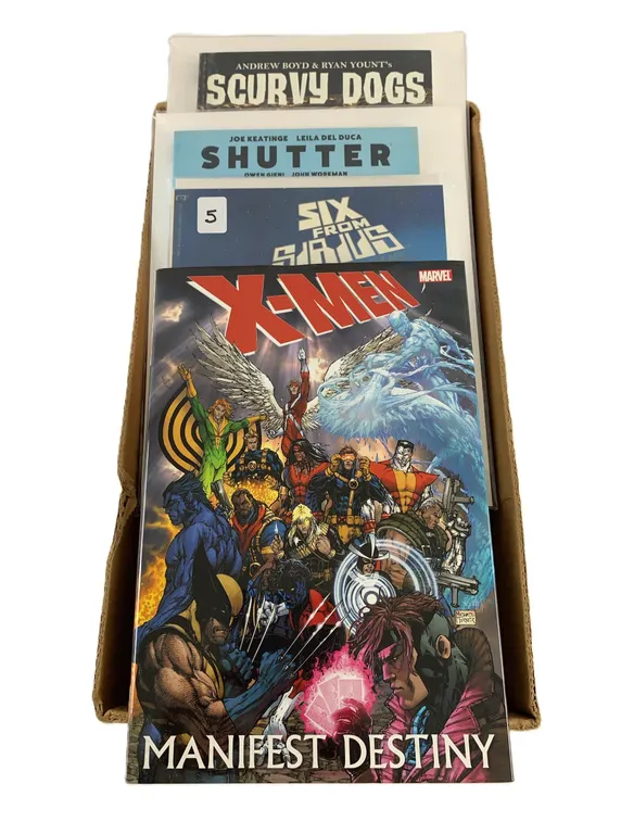 Short box of Graphic Novels - Various Publishers and Titles
