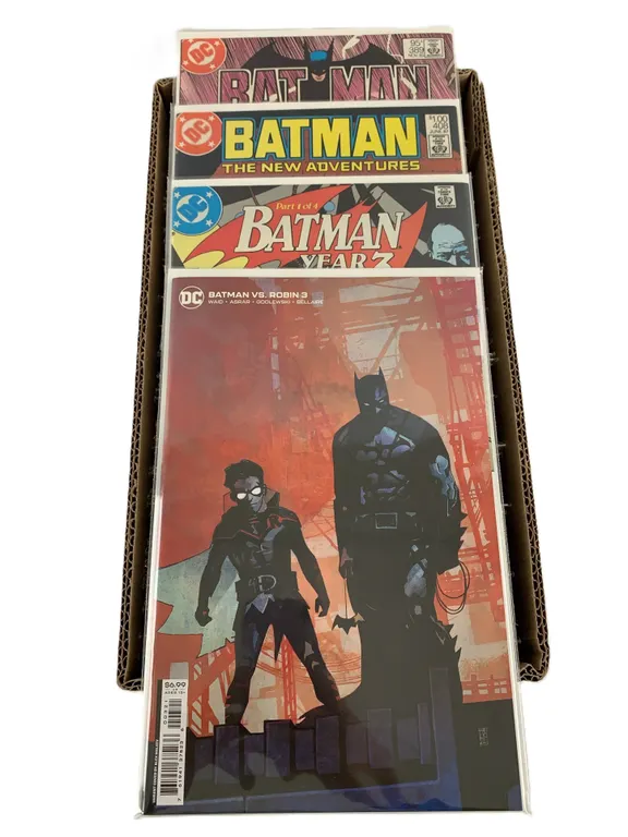 Short Box of DC Comics