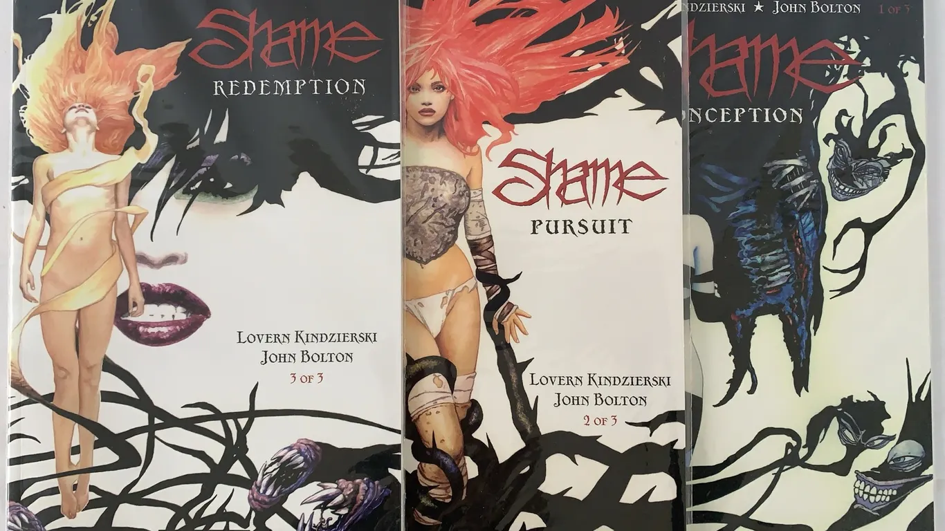 Shame #1-3 Complete Mini Series Set - Renegade Press - 1989