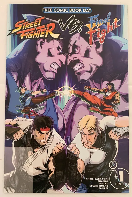 Street Fighter vs. Final Fight FCBD #1 - Udon Entertainment - 2017