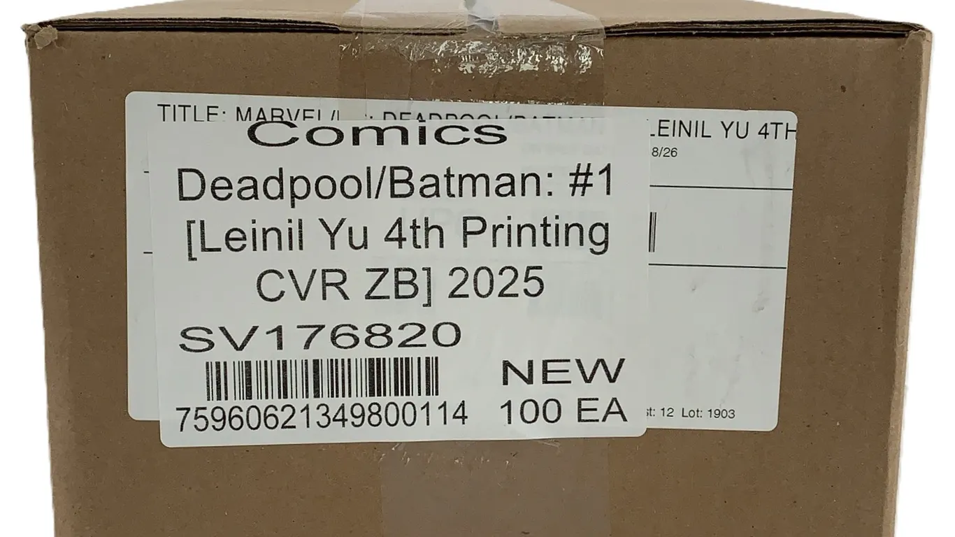 Deadpool Batman #1 4th Printing (New Old Stock) Lot of 100 Copies