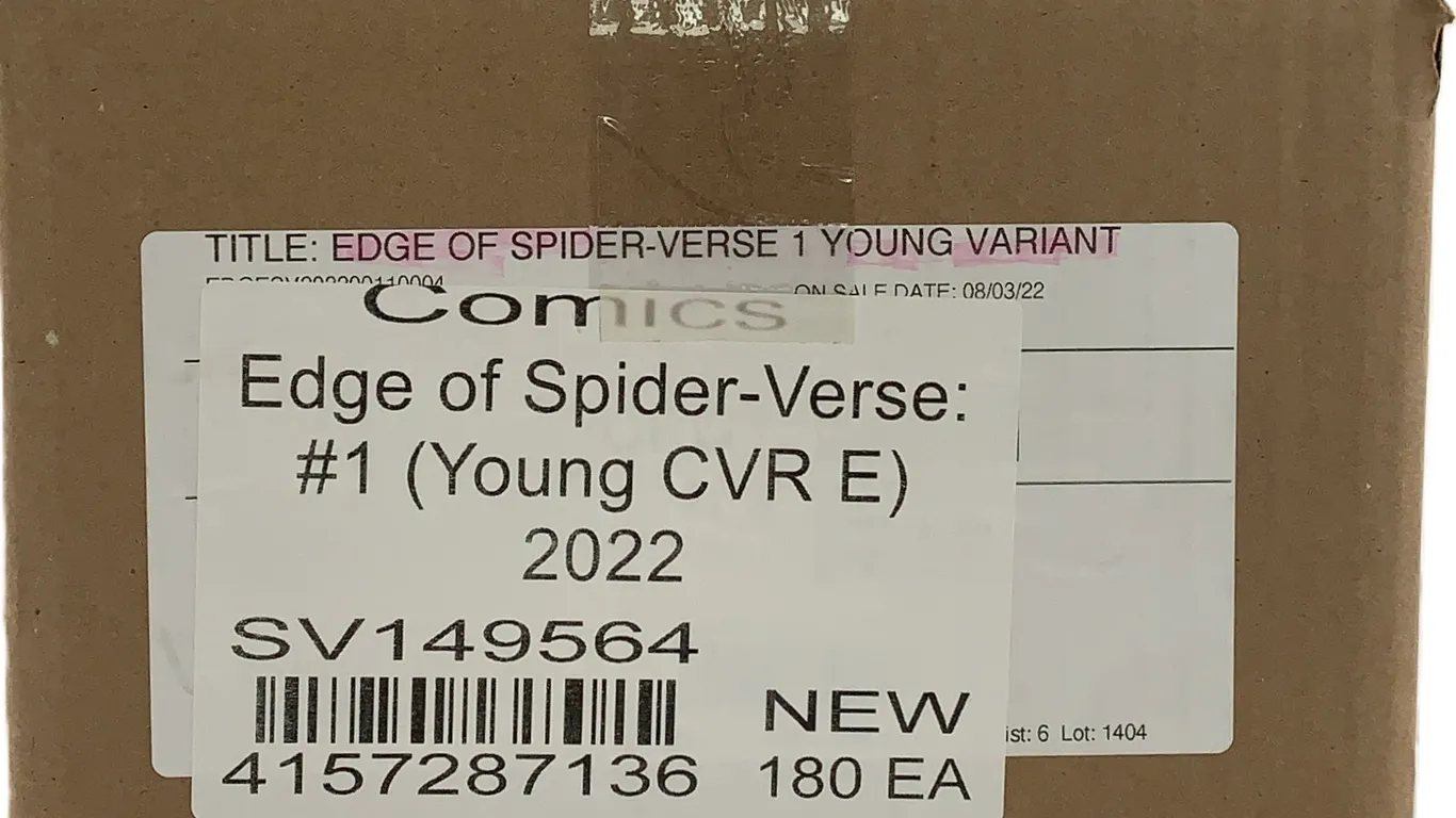 Edge of Spiderverse #1 Skottie Young Variant (New Old Stock) Lot of 180 Copies