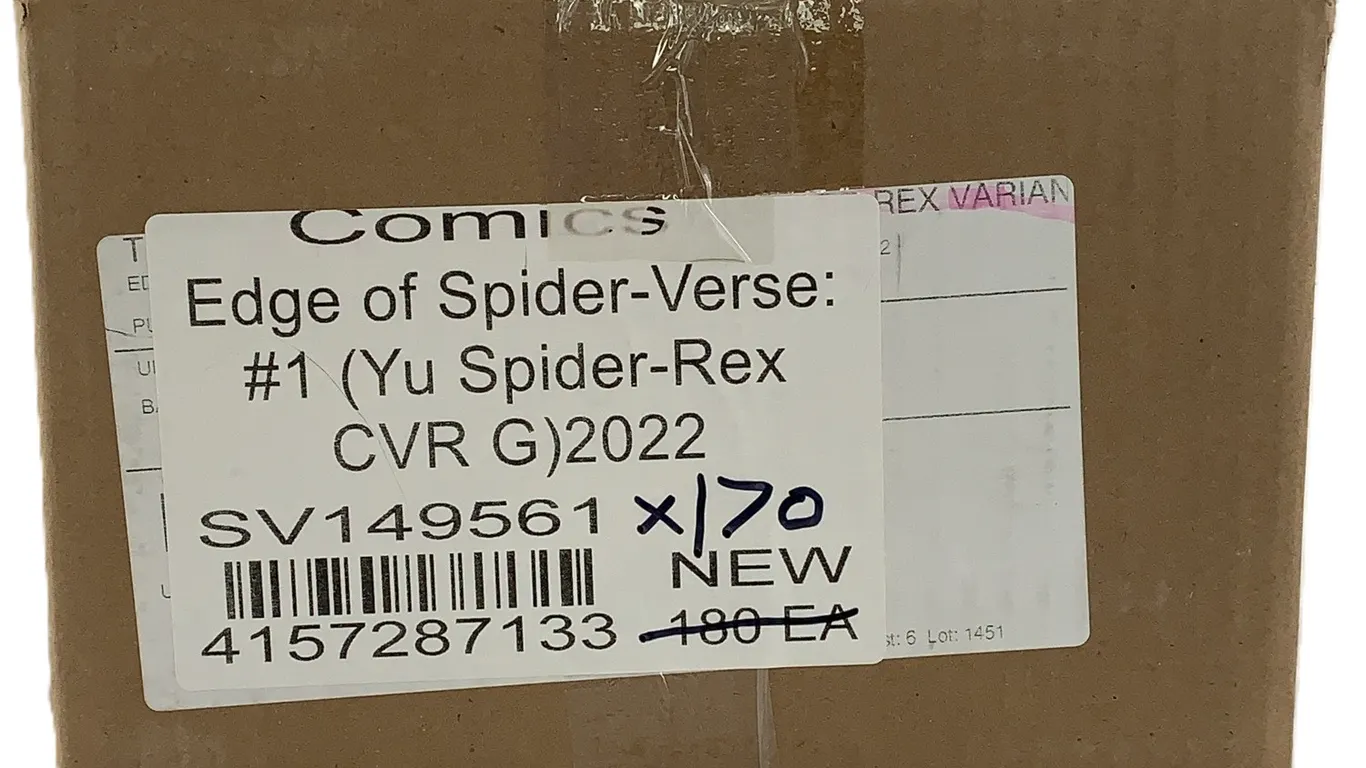 Edge of Spiderverse #1 - Spider-Rex Variant (New Old Stock) Lot of 170 Copies