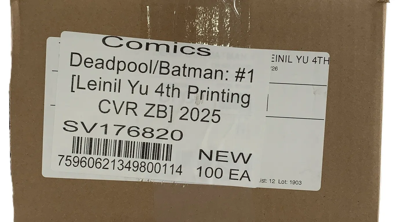 Deadpool Batman #1 4th Printing (New Old Stock) Lot of 100 Copies