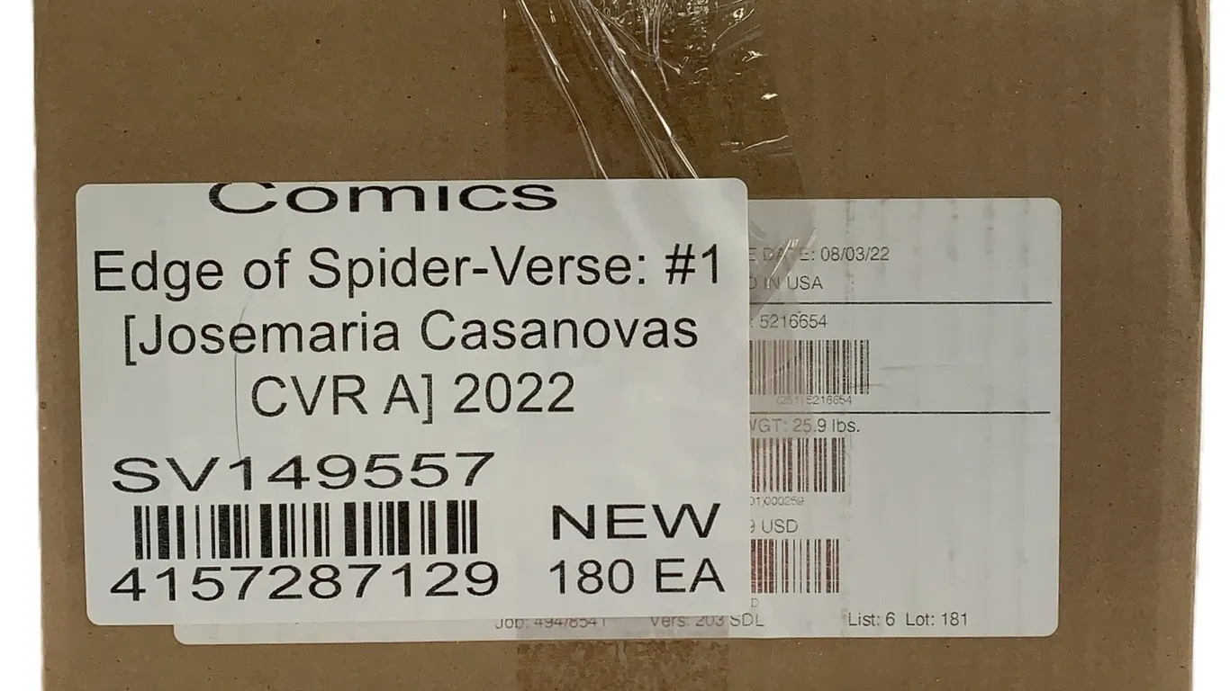 Edge of Spiderverse #1 - (New Old Stock) Lot of 180 Copies