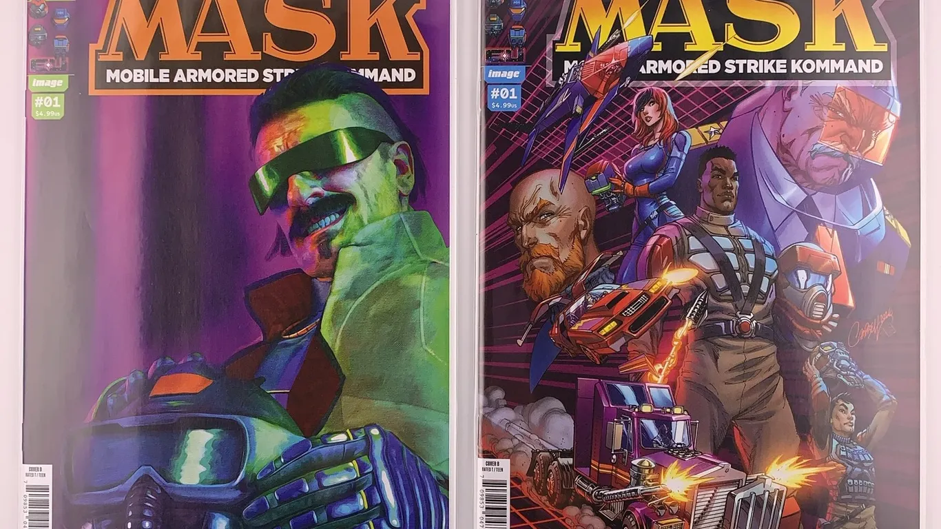 M.A.S.K. (Mobile Armored Strike Kommand) #1 Variant Cover Lot of 2 - Image Comics - 2026