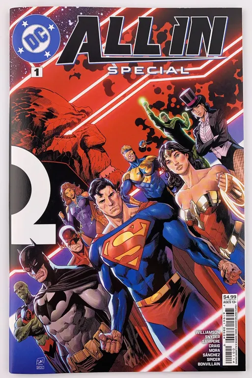 DC All In Special #1 4th Printing Variant Cover - DC Comics - 2026