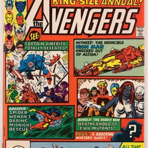 Avengers Annual #10 - Marvel Comics - 1981