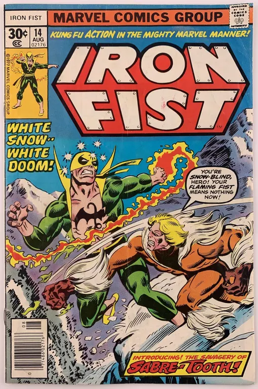 Iron Fist #14 - Marvel Comics - 1977