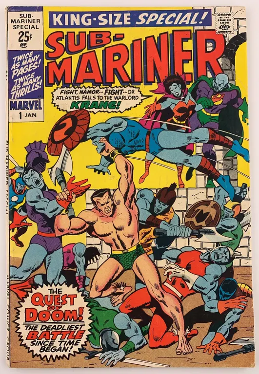 Sub-Mariner Special #1 - Marvel Comics - 1971