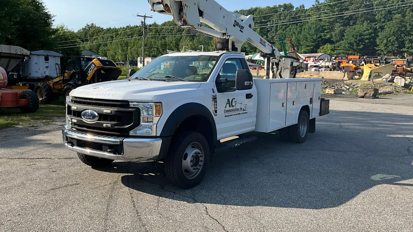 DTAS-38TS 2020 FORD F-550 XL ARTICULATING & TELESCOPIC BUCKET TRUCK VIN: 1FDUF5HN2LDA11393