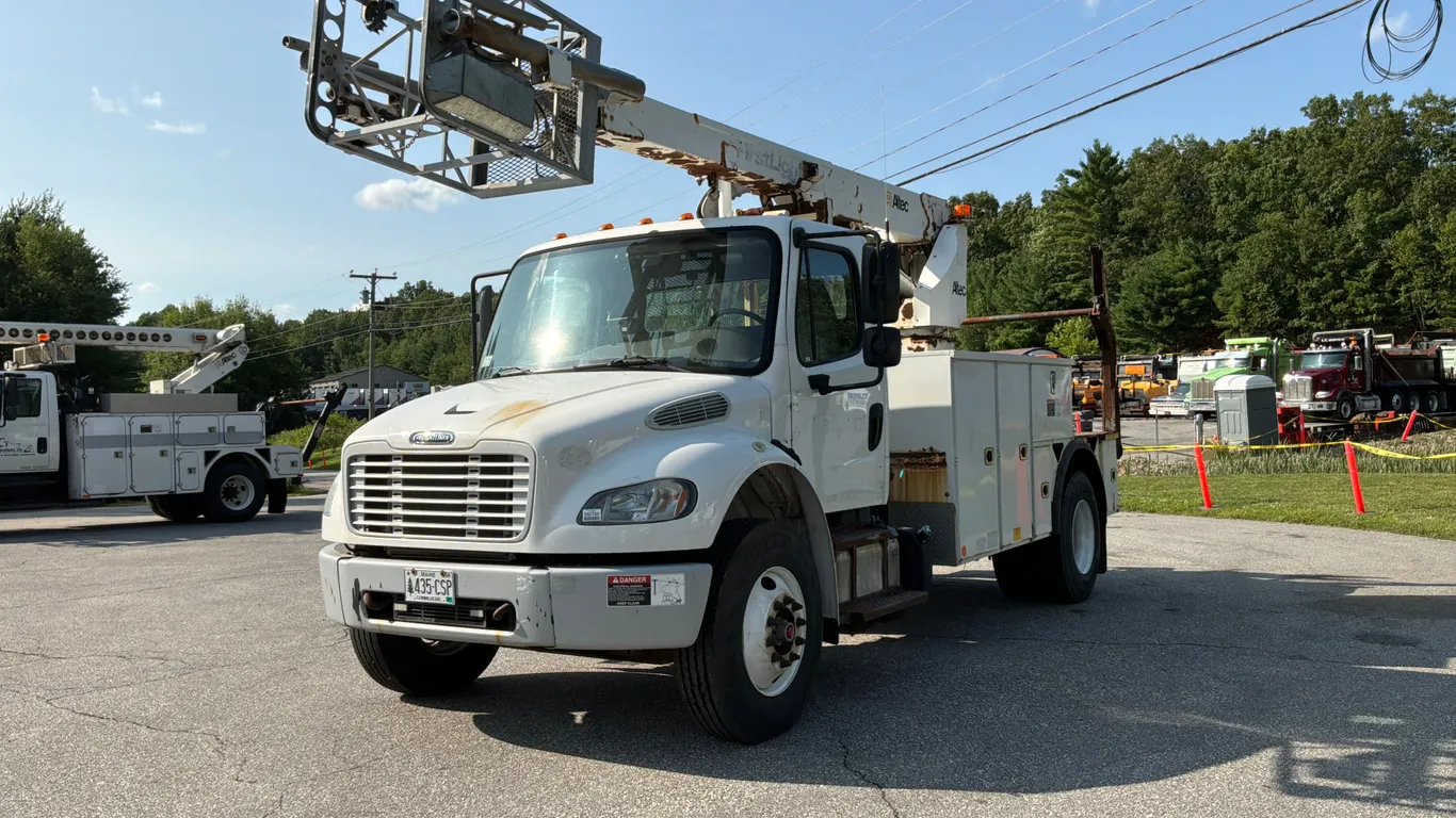 ALTEC T40P 2018 FREIGHTLINER M2 TELESCOPIC BUCKET TRUCK VIN: 3ALACWFC9JDJM9911