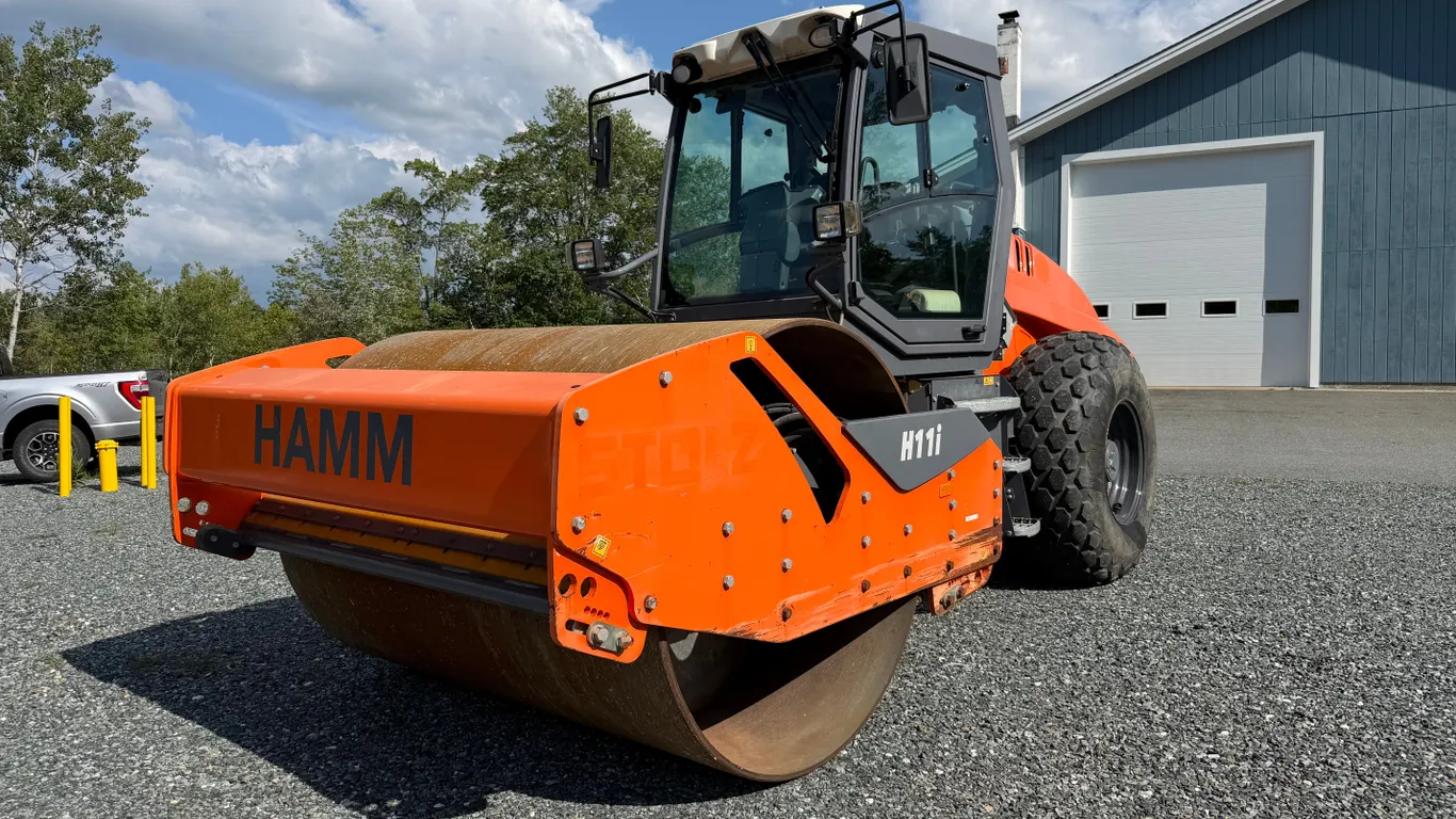 2019 HAMM H11I SINGLE DRUM VIBRATORY ROLLER SN: WGH0H235PHAA01257