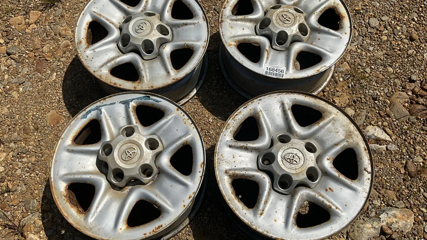QTY OF (4) OEM 2007-2021 TOYOTA 18” RIMS, 5 LUG