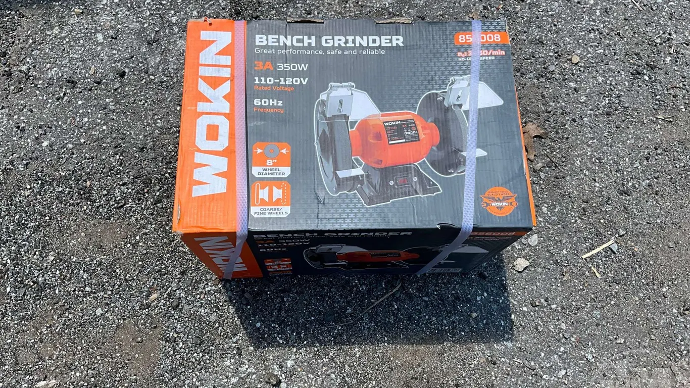 UNUSED WOKIN 856008 8" BENCH GRINDER