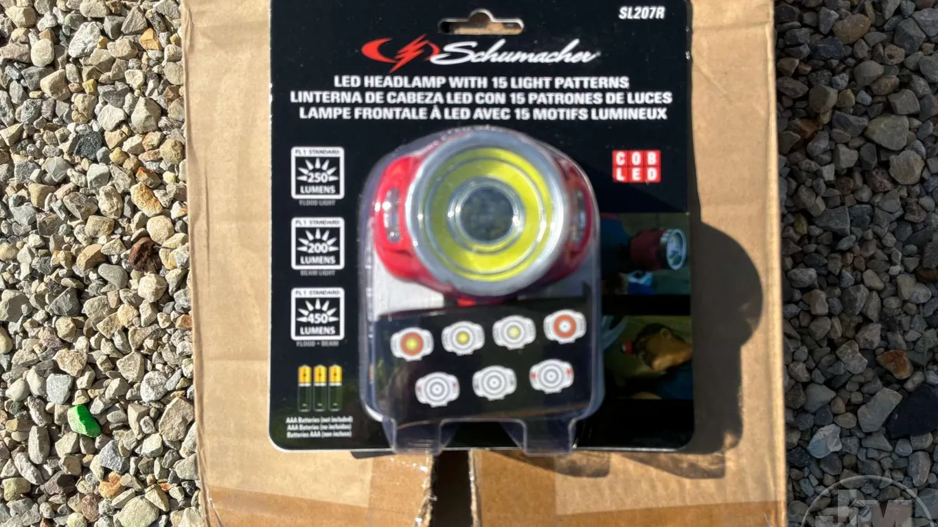 UNUSED SCHUMACHER SL207R LED HEADLAMP