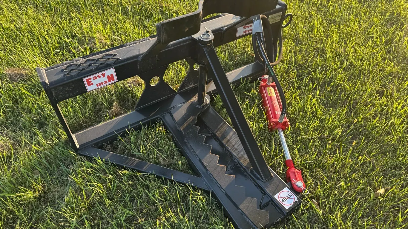 New 2026 Industries America HD tree shear w/ skid steer quick attach-Sales Tax