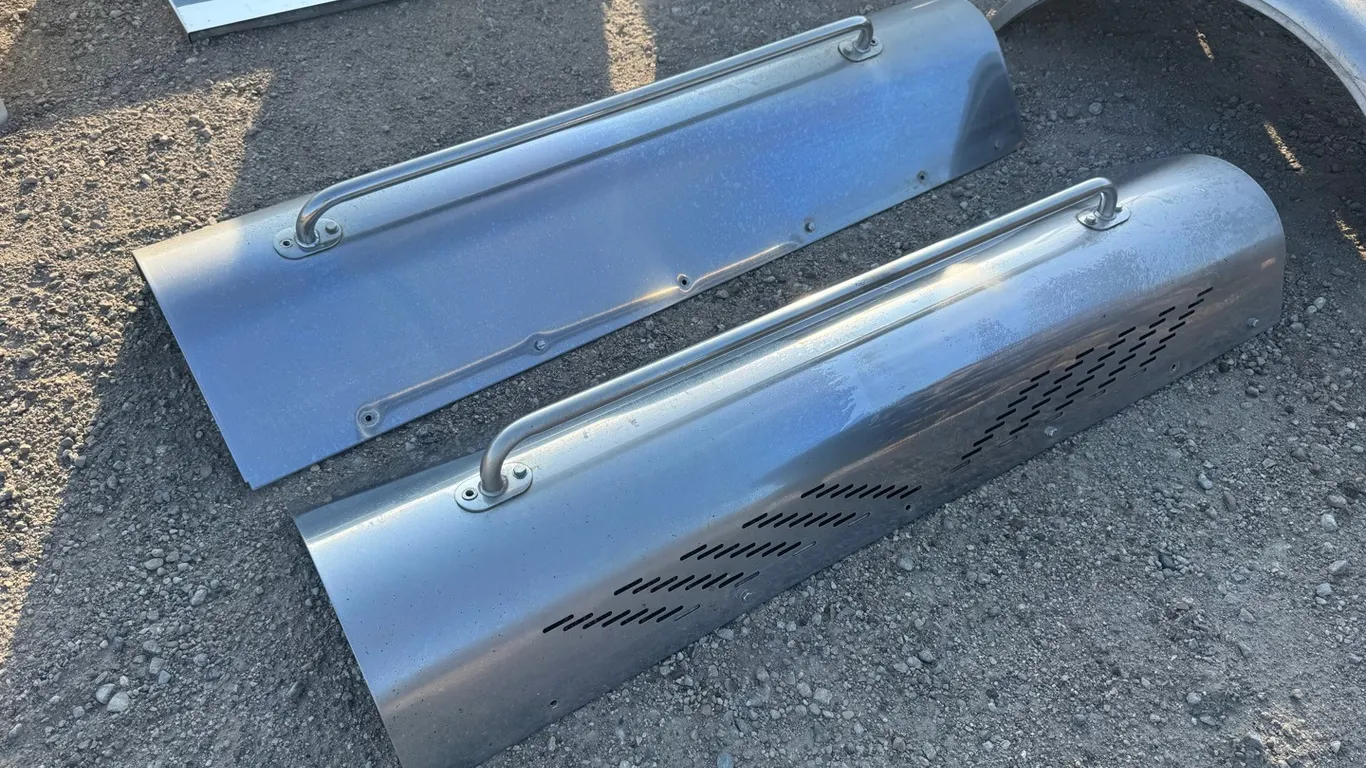 2) Exhaust shields for Peterbilt