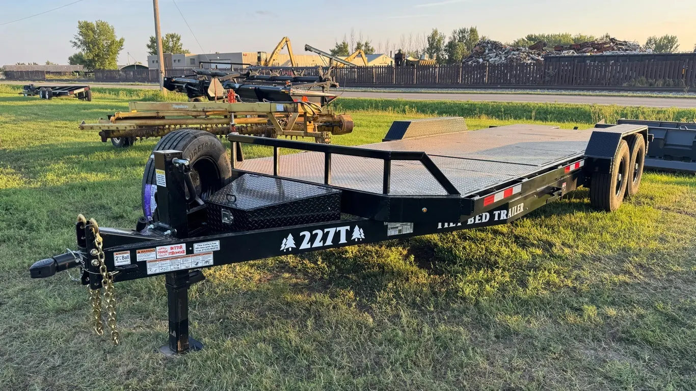 New 2026 Industries America 227T 22' tandem axle tilt bed trailer