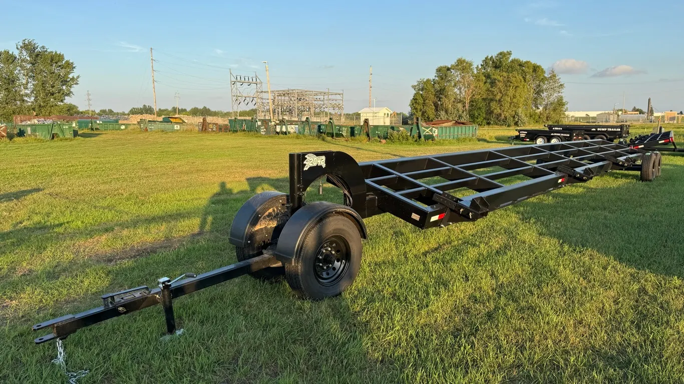 New 2026 Industries America 2042 42' HD tandem axle header trailer-New Farm Machinery Sales Tax