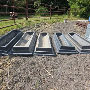 5 poly livestock feeders