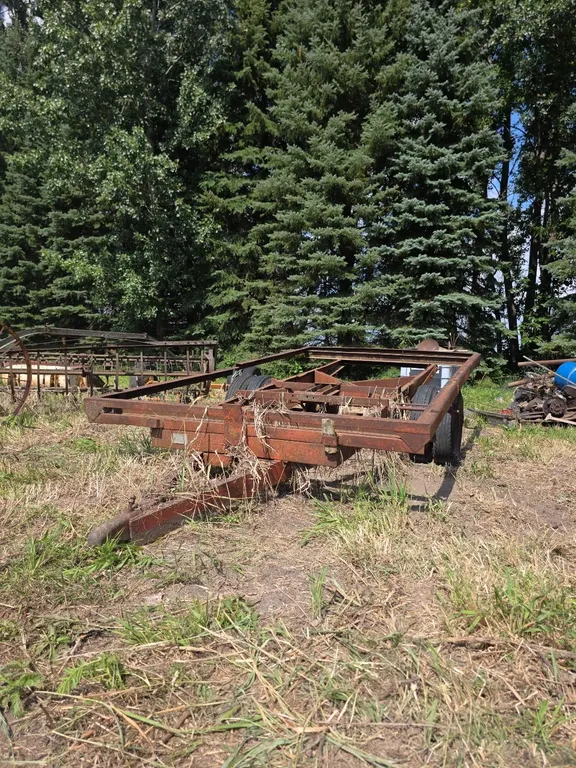 Steel trailer frame