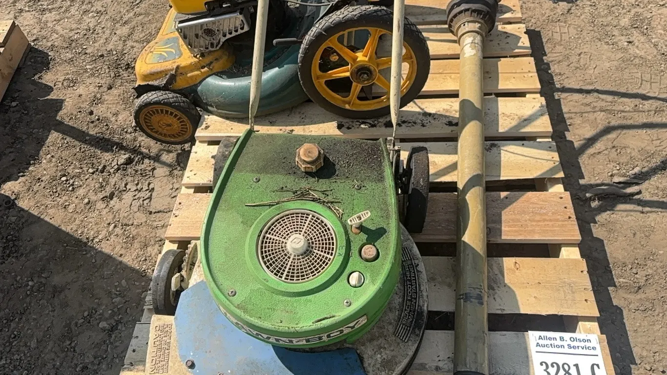 540 PTO, YARD-MAN 6HP 21" CUT PUSH MOWER & LAWNBOY PUSH MOWER