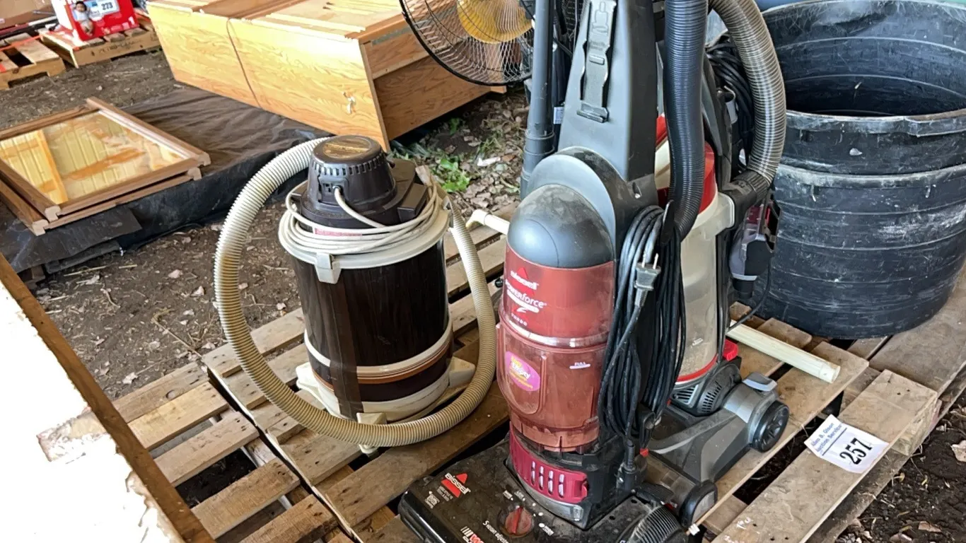 3 - VACUUMS & HOUSE FAN