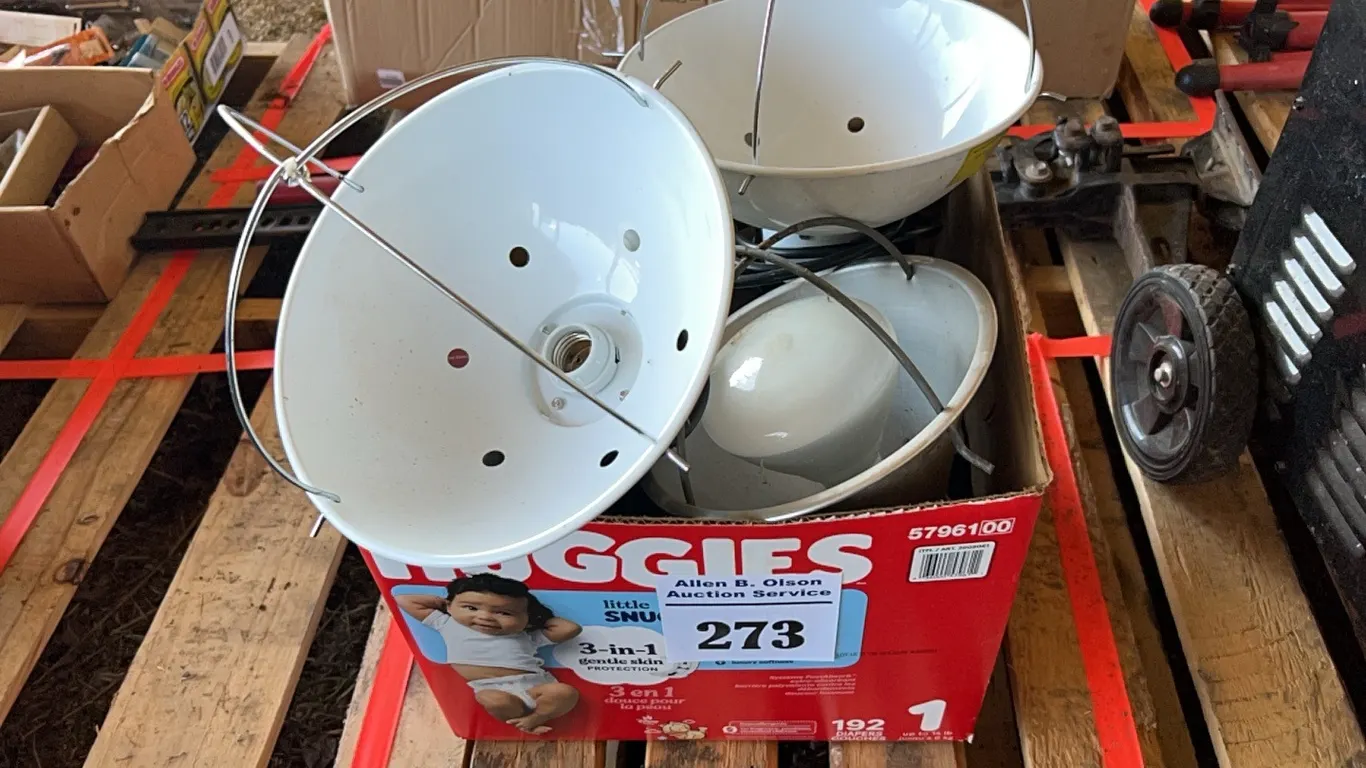 ASSORT HEAT LAMPS