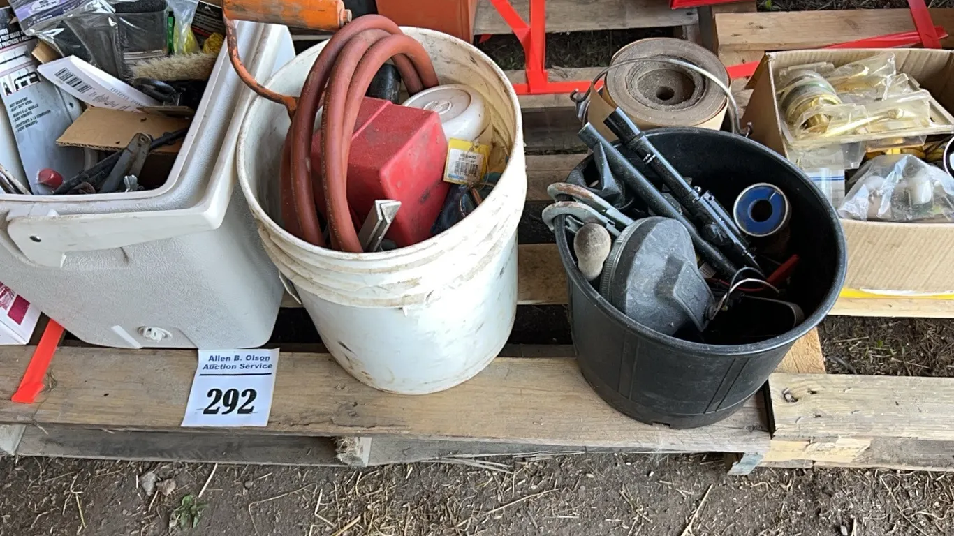 DOOR LOCKS, ELECTRICAL PLUG ENDS, PLUMBING SUPPLIES, TRACTOR LIGHTS, TRUCK FLARES, PAINT BRUSHES, SHELF HANGERS & MORE